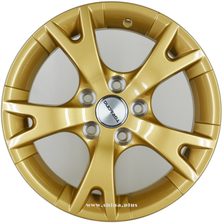 Диск R14 5x100 TGRacing LZ046 6,0J ET38 D57,0 Gold