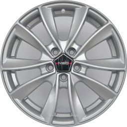 Диск R16 5x100 Tech Line 642 6,5J ET38 D57,1 Sil Neo