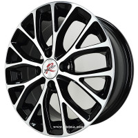 Диск R15 4x100 Xtrike RST (R015) 6,0J ET46 D54,1 BK/FP