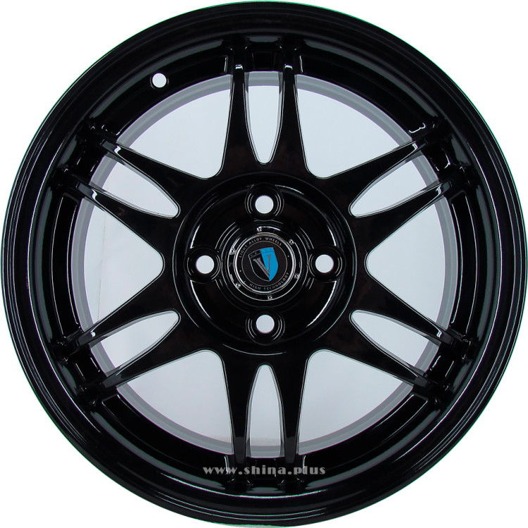 Диск R15 4x100 Tech Line1502 6,0J ET45 D54,1 BL Venti