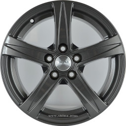 Диск R15 5x108 Скад Сакура 6,5J ET43 D63,35 графит