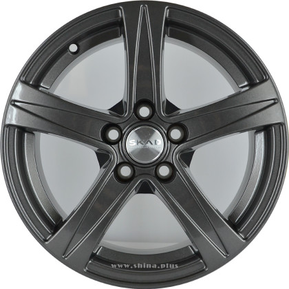 Диск R15 5x108 Скад Сакура 6,5J ET43 D63,35 графит