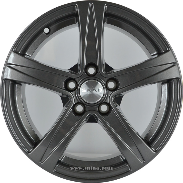 Диск R15 5x108 Скад Сакура 6,5J ET43 D63,35 графит