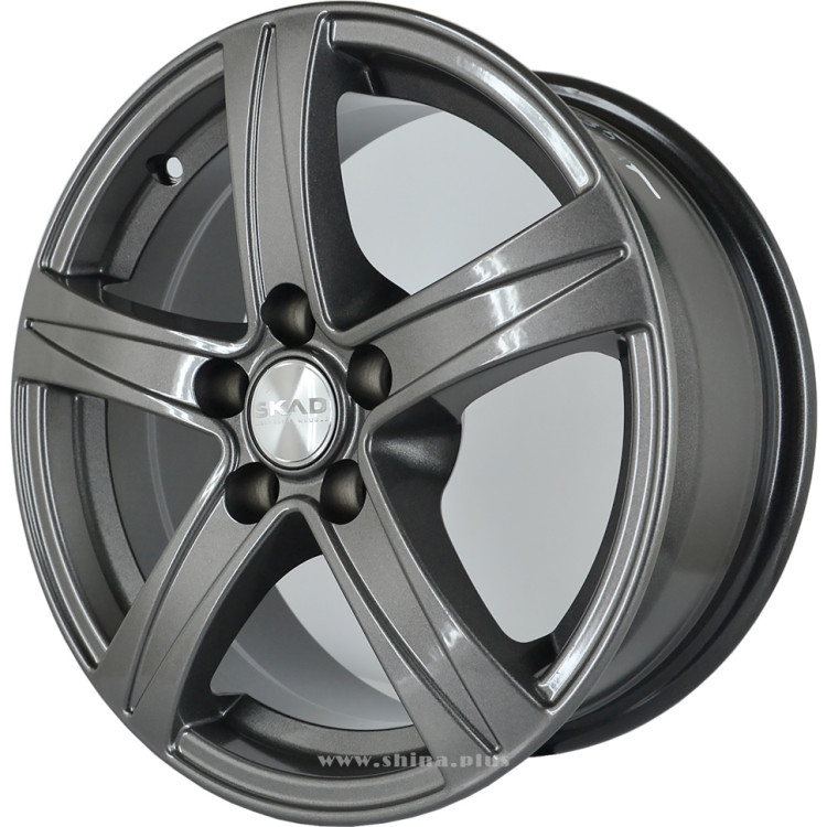 Диск R15 5x108 Скад Сакура 6,5J ET43 D63,35 графит