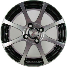 Диск R14 4x100 Xtrike X-114 5,5J ET45 D67,1 BK/FP