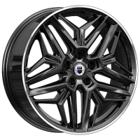 Диск R19 5x108 Колумб (КС1038) 7.0J ET33 D60,1 алмаз черный