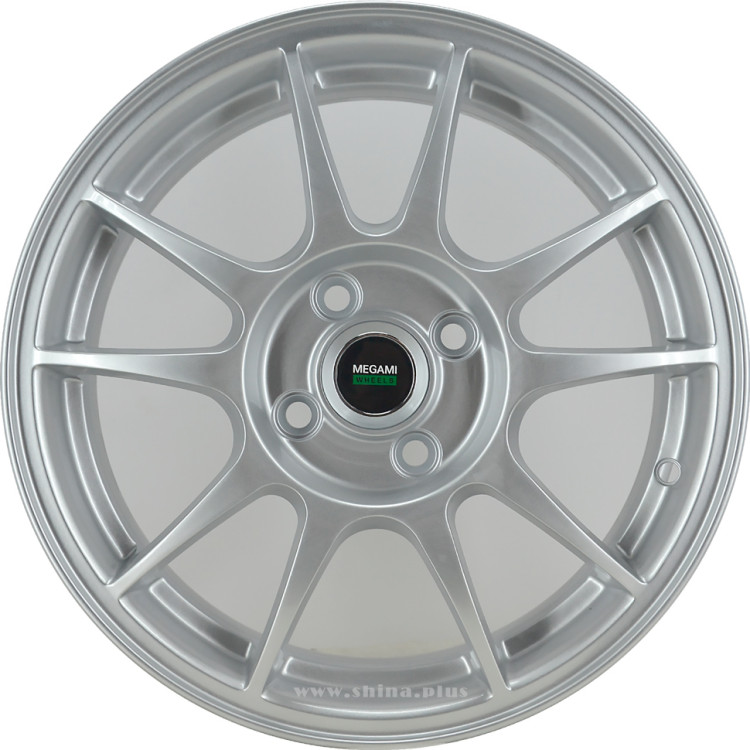 Диск R14 4x100 Megami MGM-5 6,0J ET35 D73,1 Sil
