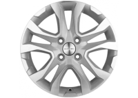 Диск R15 4x100 Khomen Wheels KHW1503 6,0J ET46 D54,1 (Rio/Solaris) F-Silver-FP