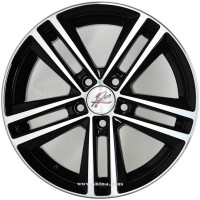 Диск R15 5x100 Xtrike (R025) RST 6,0J ET38 D57,1 BK/FP