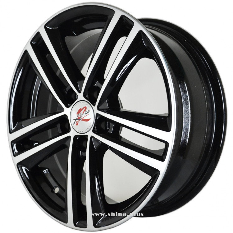Диск R15 5x100 Xtrike (R025) RST 6,0J ET38 D57,1 BK/FP