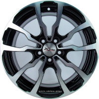 Диск R16 5x114,3 Xtrike (X-117) 6,5J ET40 D66,1 BK/FP