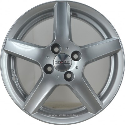 Диск R15 4x100 Dezent TY 6,0J ET46 D54,1 Silver