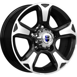 Диск R16 5x139,7 Атлант K&K 7,0 ET35 D108,5 алмаз-черный