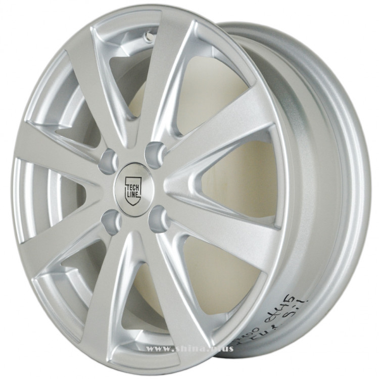 Диск R15 4x100 Tech Line 534 5,5J ET45 D54,1 Sil