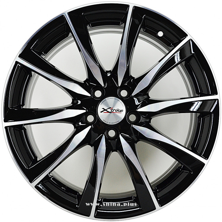 Диск R17 5x114,3 Xtrike (X-120) 7,0J ET35 D67,1 BK/FP